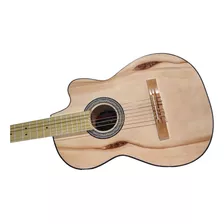 Guitarra Acustica Con Funda Nivel Estudiante Paracho 