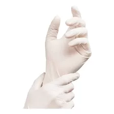 Guantes De Látex Caja De 100 Unidades Descartable Uso Medico