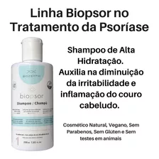 Biopsor Tratamento Psoríase Shampoo 200ml Vegano Sem Glúten