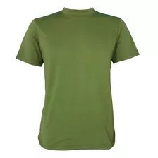 Remera Camiseta Verde Militar Uniforme Reglamentario