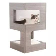 Cama Para Mascotas Casa De Gatos Mueble Lindo De Mascota