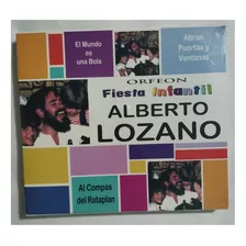 Alberto Lozano Fiesta Infantil Cd Original Nuevo Sellado 