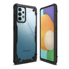 Case Funda Protector Ringke Fusion Antishock Galaxy A52 A72 Color Gris