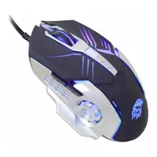 Mouse Gamer K-mex Motobot Mo-t436 - 2400dpi - Com Led Rgb