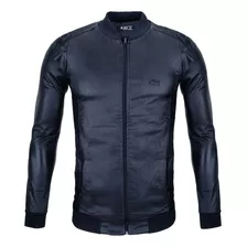 Campera Chaqueta Bomber Simil Cuero Bengalina Elastizada