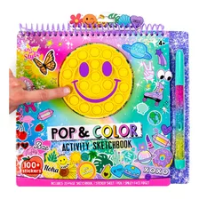 Just My Style Cuaderno De Bocetos Pop & Color, Juego Creati.