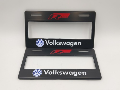 Marco Portaplacas Volkswagen Gli Gti Rline Alfanumrico Foto 2