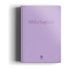 Livro Bíblia Nvt Slim Luxo Especial Roxa