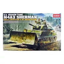 (d-t) Academy M4a3 Sherman 13207 - Kit Plastimodelismo 1:35