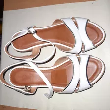 Sandalias Blancas De Vestir 