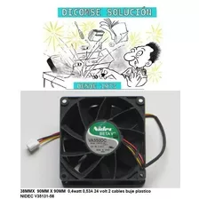 Ventilador 24 Volt 38mmx 90mm X 90mm 0,4watt 0,53a