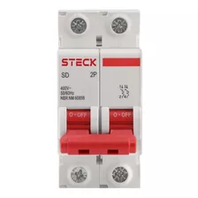 Llave Termica Bipolar 2x32 3ka Curva C 32amp Steck