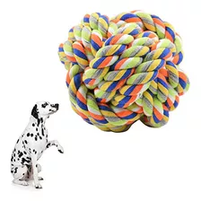 Xpangle Durable Dog Rope Ball, Large Dog Chew Ball Toys Para