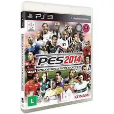 Jogo Pes 2014 Playstation 3 Ps3 Midia Fisica Disco Usado