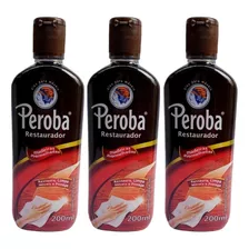 3 Unid. De Óleo Restaurador Peroba Madeiras Avermelha 200ml