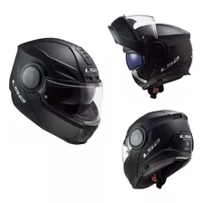 Casco Ls2 Abatible Scope Negro Mate Certificación Ece Talla L (59-60 Cm)