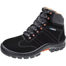 Bota Ocupacional Nubuck Preto C/ Cadarço Premier Marluvas