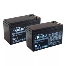 Kit 2 Baterias Selada 12v, Alarme E Cerca Eletrica - Kaise
