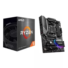 Amd Ryzen 5 5600x 3.7 Ghz Six-core Am4 Processor & Msi Mag 