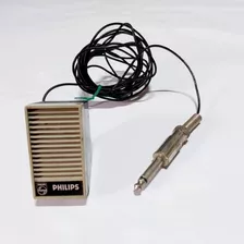 Microfone Orig Philips Antiga El1976/00 Não Foi Testada Rara