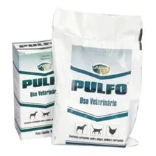 Talco Pulfo 1kg P/ Aves E Animais Domesticos Insetos Ácaros 