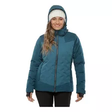 Campera Plumas Umay Montagne Abrigo Mujer Para Nieve Premium