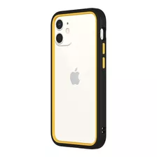 Funda Protectora Rhinoshield iPhone 12 Mini Black Yellow 