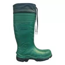 Bota Galocha Térmica Superleve Cano Longo Com Polaina Baspan