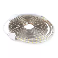 Mangueira Led 5050 Chata 12m Branco Quente Sancas+fonte 220v