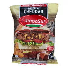 Hamburguesas Camposur Con Cheddar 42 Unidades - Cold Market