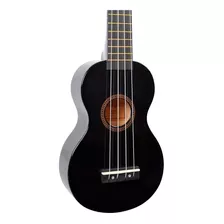 Ukelele Soprano Mahalo Rainbow Series Mr1bk-u Color Negro