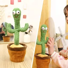 Cactus Electrónico De Peluche Puede Hablar, Cantar Y Bailar