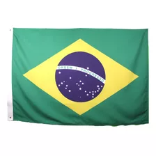 Bandeira Do Brasil Dupla Face - Sublimada 1,5p (0,96x0,68)
