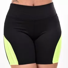 Kit 3 Short Feminino Bermuda Moda Fitness Cintura Alta 