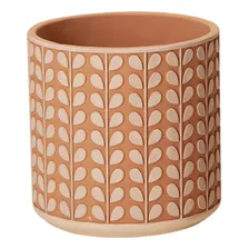 Vaso Cachepot Decorativo Mesa Chão Em Cimento Grande