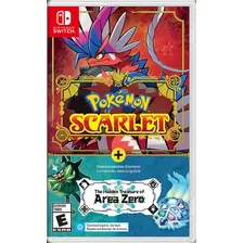 Pokemon Scarlet + Hidden Treasure Area Zero Switch Ade