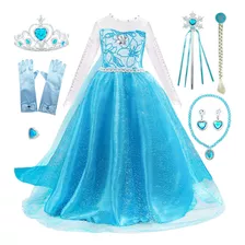 Funparty - Vestido De Princesa Para Ninas Pequenas Con Peluc