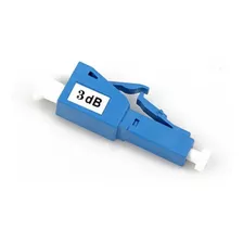 Atenuador De Fibra Óptica 3db Lc/upc (azul) 1260nm/1610nm