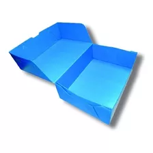 Caja Archivo Legajo 12 Azul 39x28,5x12 Tipa Saic (x10 Unid.)