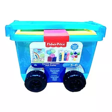 Carro Fisher Price Con Accesorios Para Dibujar Y Colorear