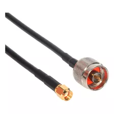 Amphenol Co-058smammrp-015negro Rg58rp-sma Cable Coaxial, 50