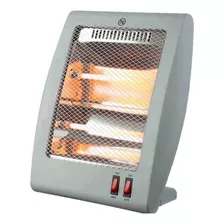 Calefactor De Cuarzo 2 Niveles 400 - 800 Watts Vianti Color Gris Oscuro