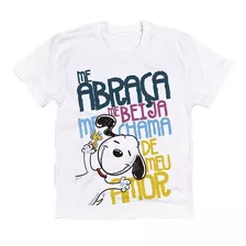 Camiseta Infantil Snoopy Nf-e 