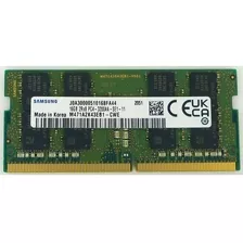 Memória Ram Color Verde 16gb Pc4-3200 M471a2k43eb1 Samsung