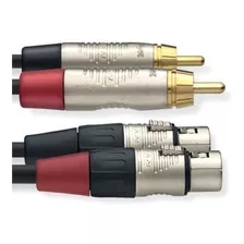 Stagg Ntc3cmxfr N-series Hembra Xlr A Macho Rca Twin Cable -