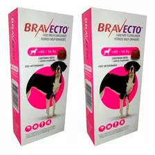 Antipulgas Bravecto 40 A 56 - Pack X 2 Und