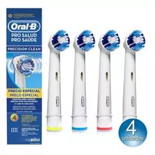 Refil Precision Clean Para Escova Eletrica Oral B - 4 Refil