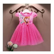 Vestido Frozen Rosado