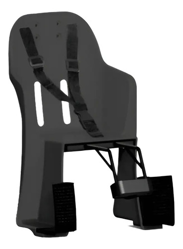 Silla De Niños Delantera Premium P/bicicletas Hasta 15 Kgs. Negro Y Azul