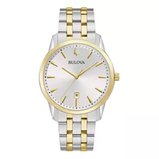 Reloj Bulova 98b385 Hombre Acero Combinado Cla